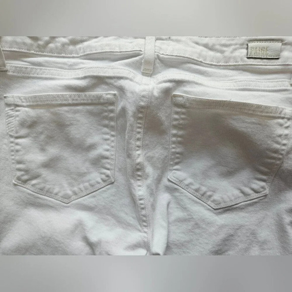 PAIGE  Skyline Ankle Peg Jeans in Optic White - Picture 4 of 8